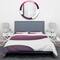 Designart 'Paint of Magenta Stone' Geometric Bedding Set - Duvet Cover & Shams